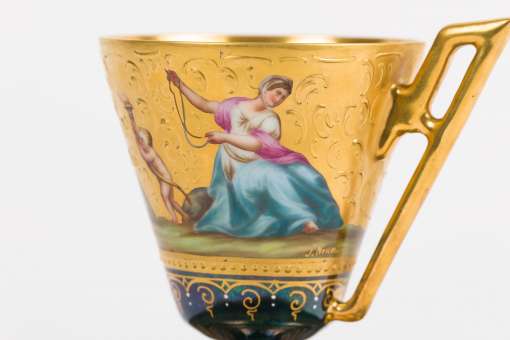 Royal Vienna Cup and Saucer