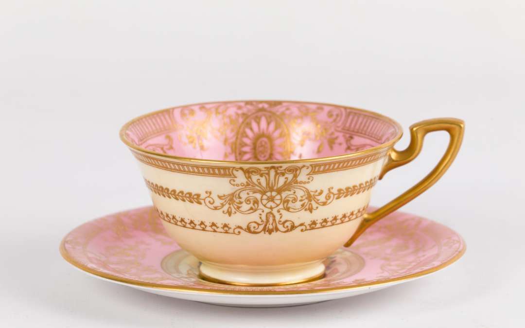 Royal Worcester Ernest Phillips Cup and Saucer