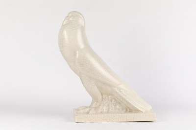French Art Deco Craquele Pigeon